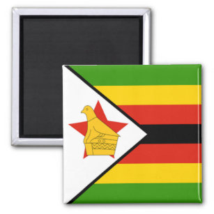 Flagge Simbabwes Magnet