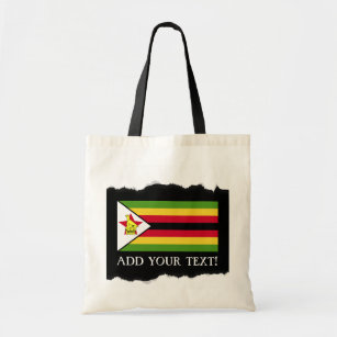Flagge Simbabwes Tragetasche