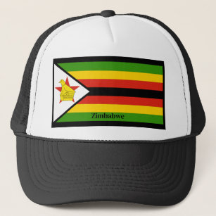 Flagge Simbabwes Truckerkappe