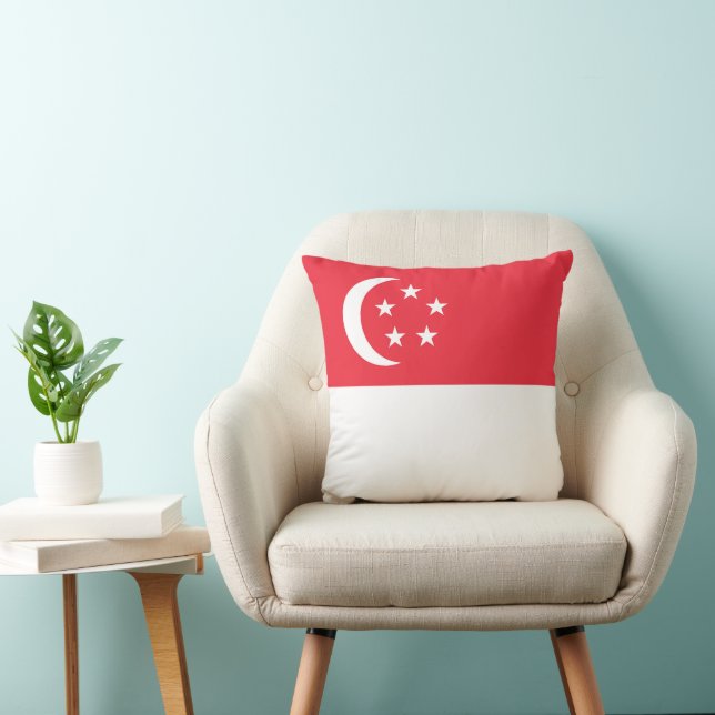 Flagge Singapurs Kissen (Stuhl )