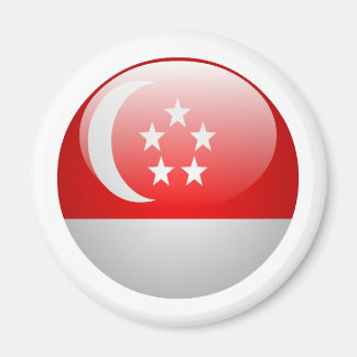 Flagge Singapurs Magnet