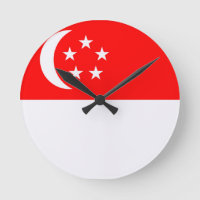 Flagge Singapurs
