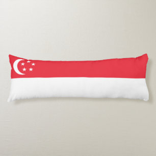 Flagge Singapurs Seitenschläferkissen