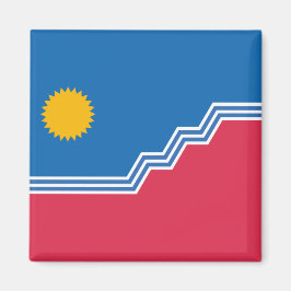 Flagge (Sioux Falls) (North Dakota) Magnet
