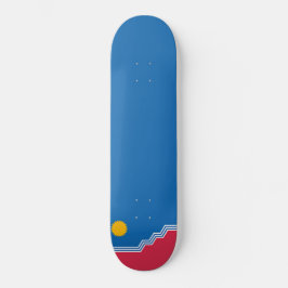 Flagge (Sioux Falls) (North Dakota) Skateboard