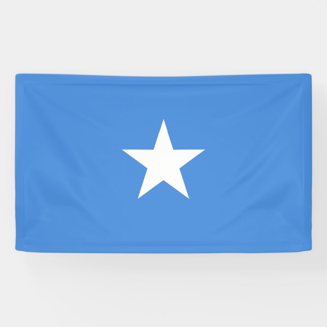 Flagge Somalias Banner (Horizontal)