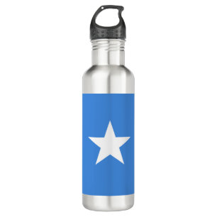 Flagge Somalias Edelstahlflasche