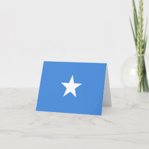 Flagge Somalias Karte