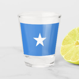 Flagge Somalias Schnapsglas