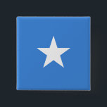 Flagge Somalias (Somalier) Button<br><div class="desc">Anpassbare World Flag Produkte - Bitte fühlen Sie sich frei,  Ihren eigenen Text hinzuzufügen.</div>