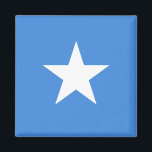 Flagge Somalias (Somalier) Magnet<br><div class="desc">Anpassbare World Flag Produkte - Bitte fühlen Sie sich frei,  Ihren eigenen Text hinzuzufügen.</div>