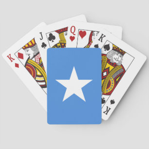 Flagge Somalias Spielkarten