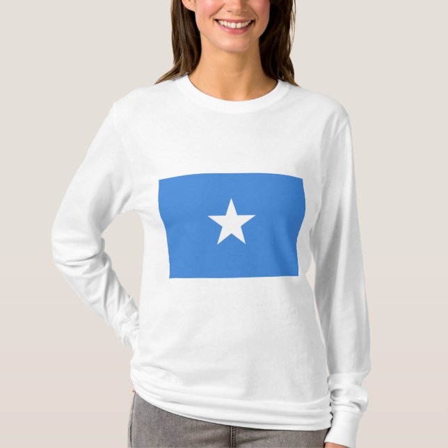 Flagge Somalias T-Shirt (Vorderseite)