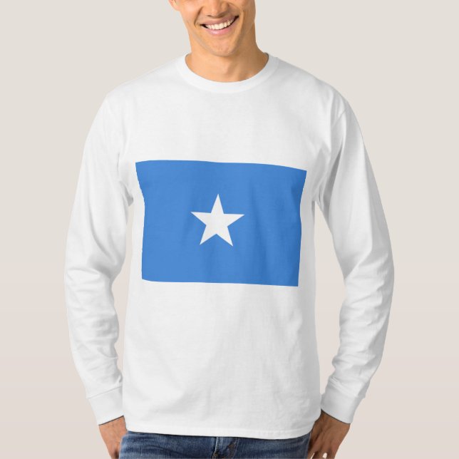Flagge Somalias T-Shirt (Vorderseite)