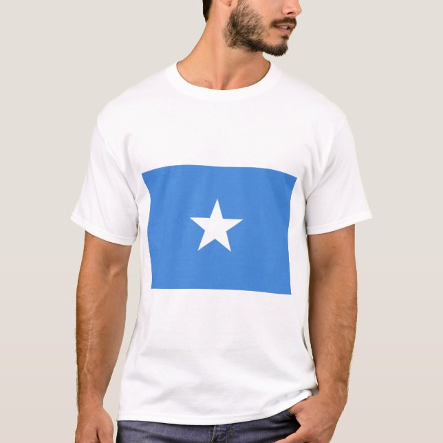 Flagge Somalias T-Shirt (Vorderseite)