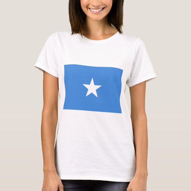 Flagge Somalias T-Shirt (Vorderseite)