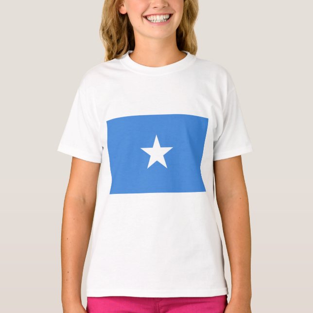 Flagge Somalias T-Shirt (Vorderseite)