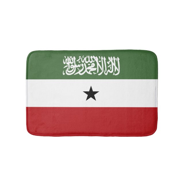 Flagge Somalilands Badematte (Vorderseite)