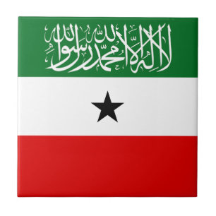 Flagge Somalilands Fliese