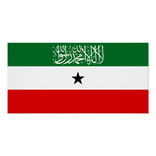 Flagge Somalilands Poster (Vorderseite)