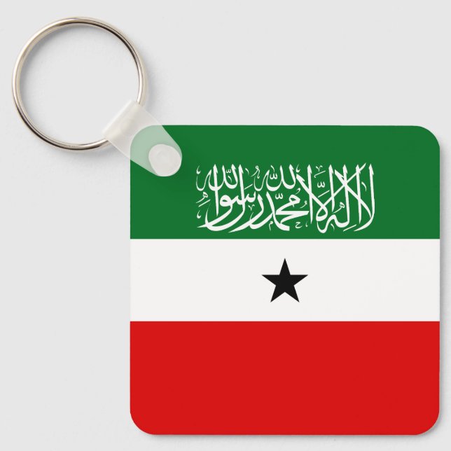 Flagge Somalilands Schlüsselanhänger (Vorderseite)