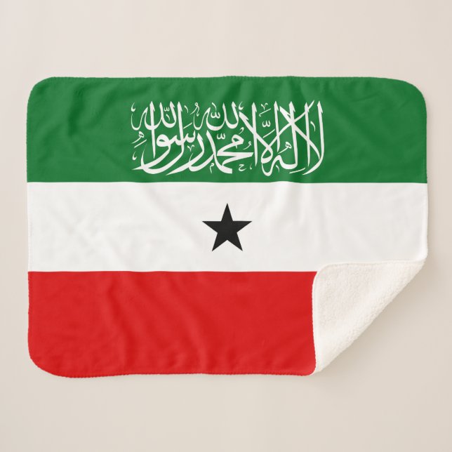 Flagge Somalilands Sherpadecke (Vorderseite (Horizontal))