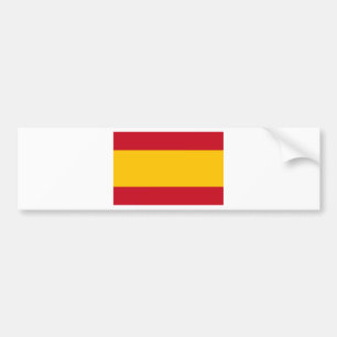 Flagge Spaniens, Bandera de España, Bandera Españo Autoaufkleber