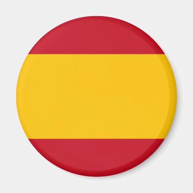 Flagge Spaniens, Bandera de España, Bandera Españo Magnet (Vorne)