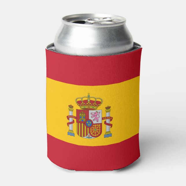 Flagge Spaniens - Bandera de Espana Dosenkühler (Kanne Vorderseite)