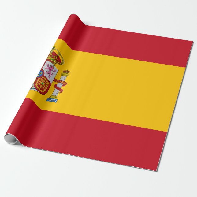 Flagge Spaniens - Bandera de Espana Geschenkpapier (Ungerollt)