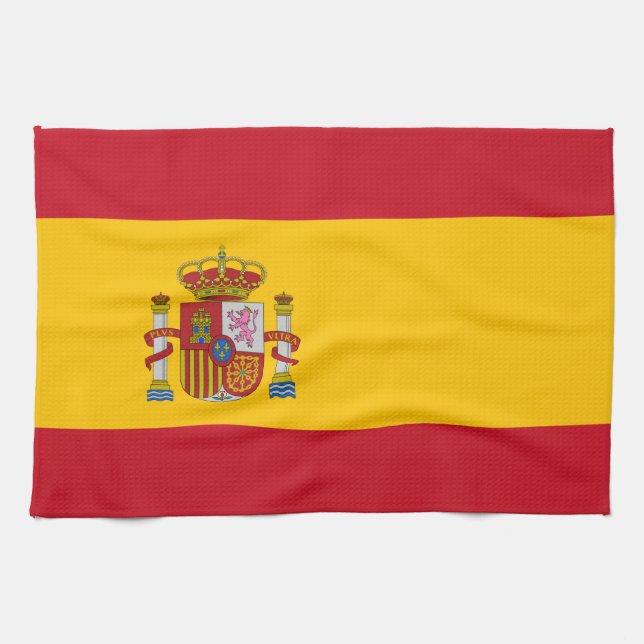 Flagge Spaniens - Bandera de Espana Küchentuch (Horizontal)
