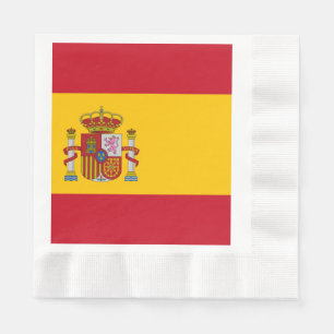Flagge Spaniens - Bandera de Espana Serviette