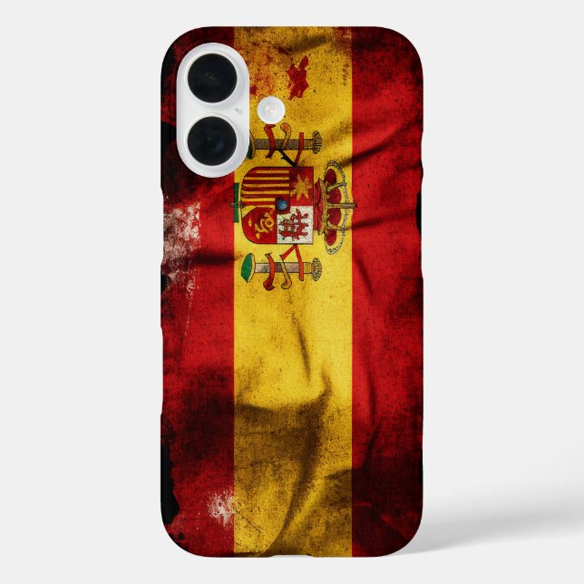 Flagge Spaniens Case-Mate iPhone Hülle (Rückseite)