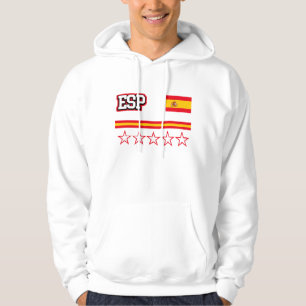 Flagge Spaniens Hoodie