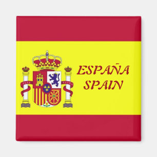 Flagge Spaniens Magnet