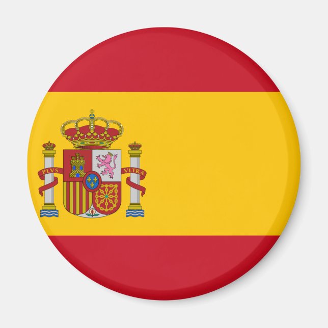Flagge Spaniens Magnet (Vorne)