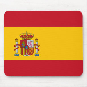 Flagge Spaniens Mousepad