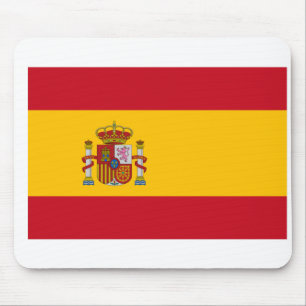 Flagge Spaniens Mousepad