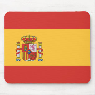 Flagge Spaniens Mousepad