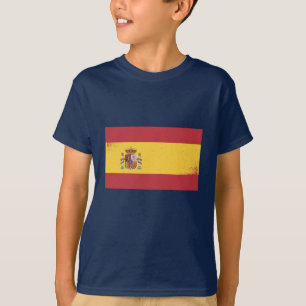Flagge Spaniens T-Shirt