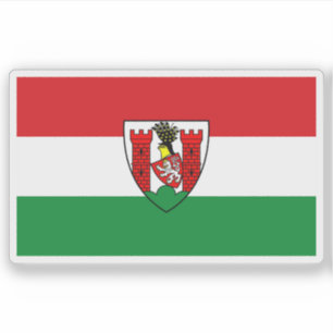Flagge Sprembergs, Deutschland Aufkleber
