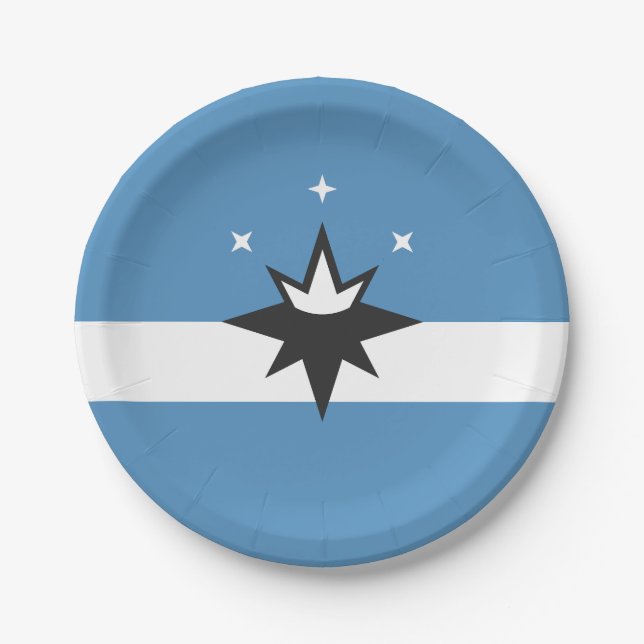Flagge Springfield, Missouri Pappteller (Vorderseite)
