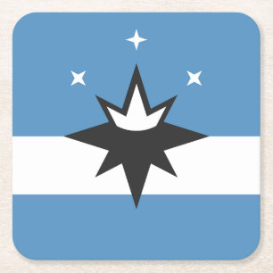 Flagge Springfield, Missouri Rechteckiger Pappuntersetzer