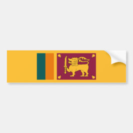 Flagge Sri Lankas Autoaufkleber