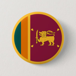 Flagge Sri Lankas Button
