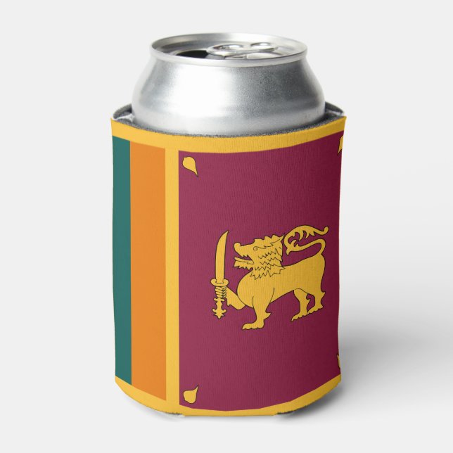 Flagge Sri Lankas Dosenkühler (Kanne Vorderseite)
