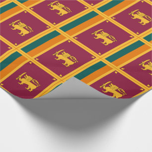Flagge Sri Lankas Geschenkpapier