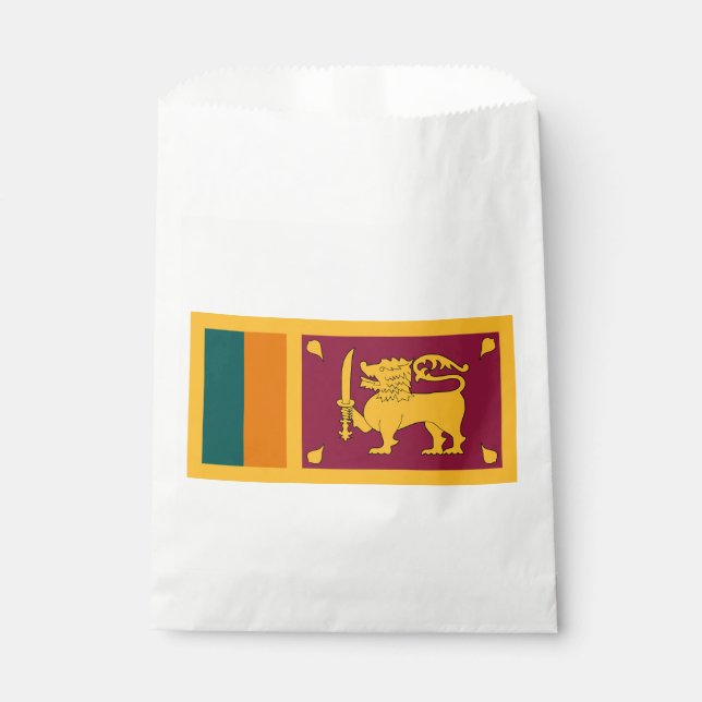 Flagge Sri Lankas Geschenktütchen (Vorderseite)