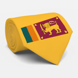 Flagge Sri Lankas Krawatte