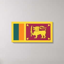 Flagge Sri Lankas Leinwanddruck